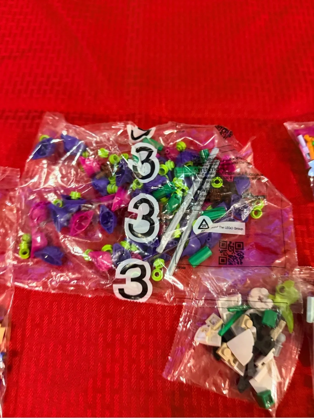 Lot of new Legos in bags